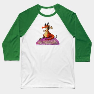 Dice Dragons Hoard Baseball T-Shirt